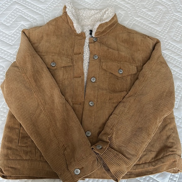 Brown corduroyed Jacket - Picture 1 of 2